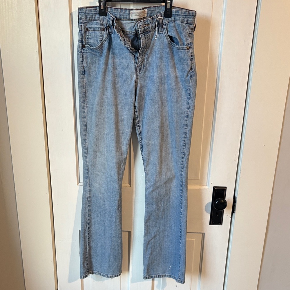 Levi's Classic Blue Wide‎ Leg Jeans